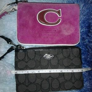 Coach wristlets